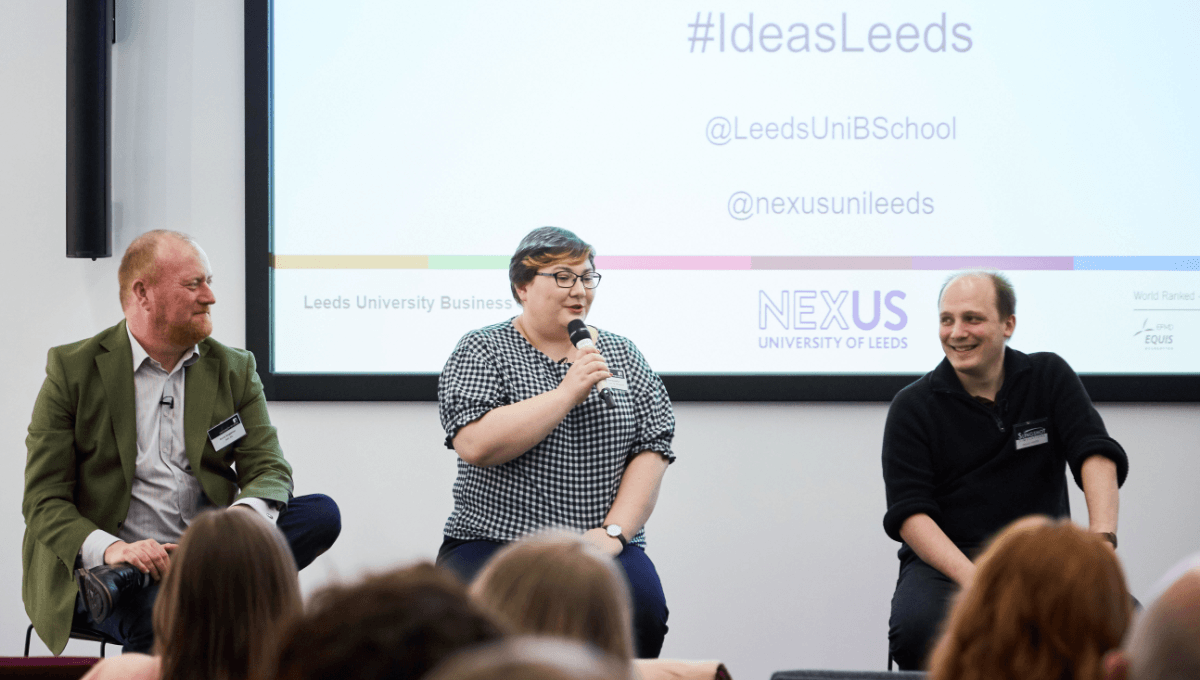 Panel at the Festival of Ideas closing plenary