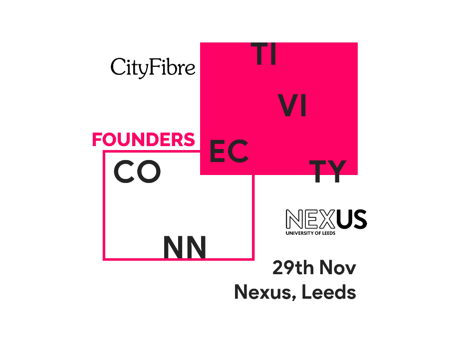 City Fibre Founders Friday lockup